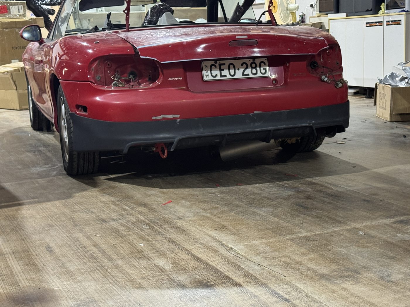MX-5 Rear Diffuser — photo 3