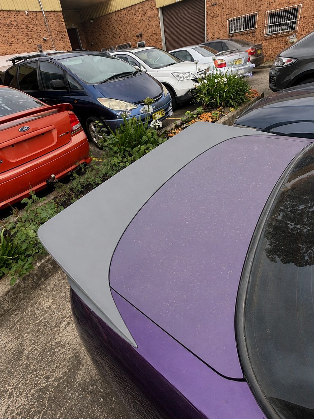 S13 Custom Spoiler — photo 2